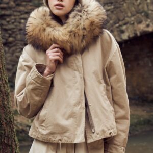 Violanti - Parka Corto Beige