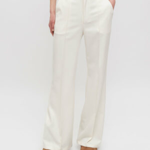 Weili Zheng - Pantalone Flare Bianco