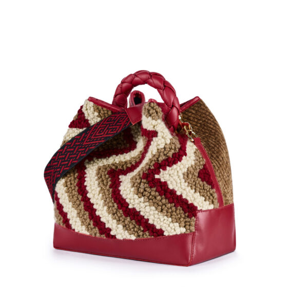 ViaMailBag - Amber Trim Secchiello Rosso