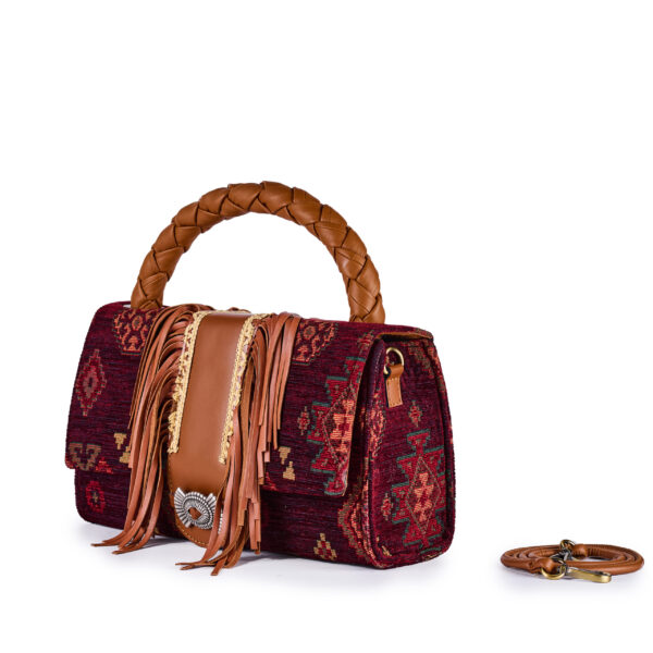 ViaMailBag - Blanche Etnic Bordeaux