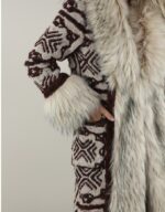 The Extreme Collection - Cappotto Ricamato Ecopelliccia