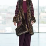 The Extreme Collection - Cappotto Ricamato Bordeaux