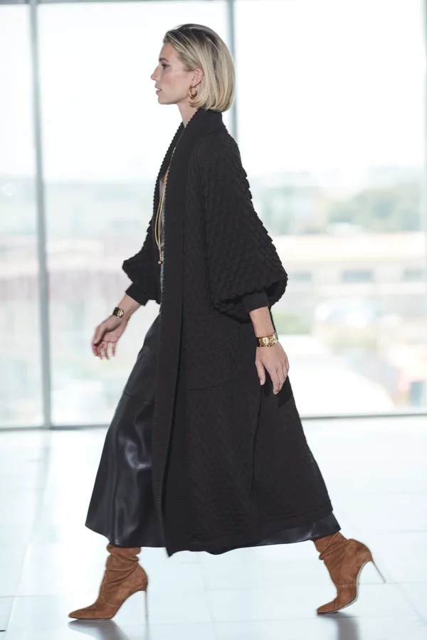 The Extreme Collection - Cardigan Lungo Marrone