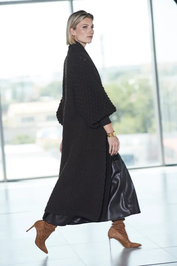 The Extreme Collection - Cardigan Lungo Marrone